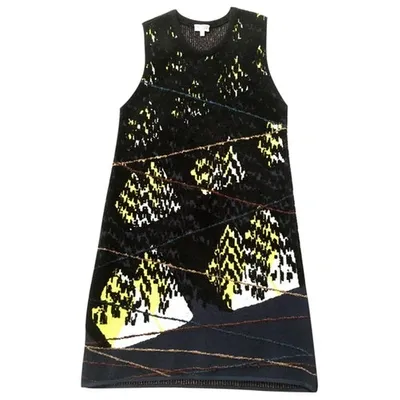 Pre-owned Kenzo Mini Dress In Black