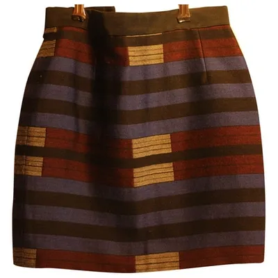 Pre-owned Proenza Schouler Mini Skirt In Multicolour