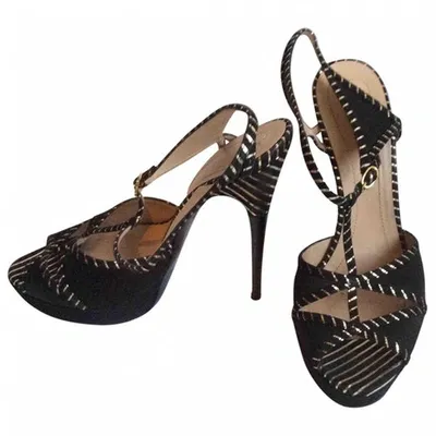 Pre-owned Sonia Rykiel Sandals In Black