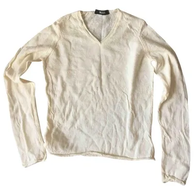 Pre-owned Hugo Boss Jumper In Beige