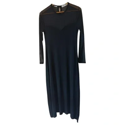 Pre-owned Sonia Rykiel Maxi Dress In Black