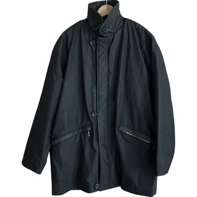 Pre-owned Hugo Boss Black Coat