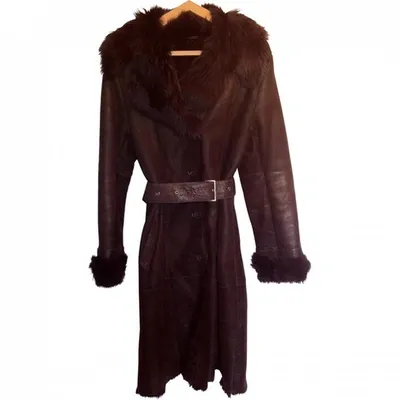 Pre-owned Gerard Darel Coat In Brown