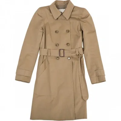 Pre-owned Gerard Darel Brown Trench Coat