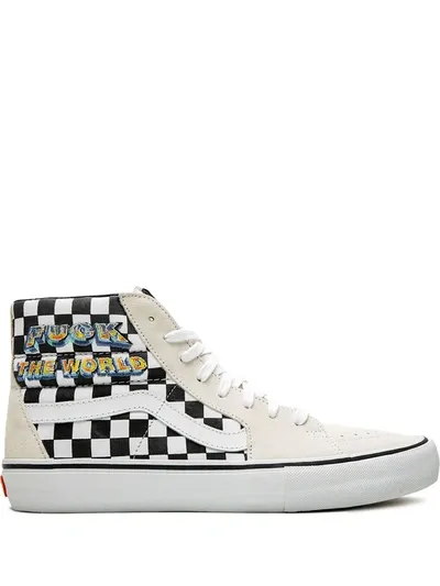 Vans Sk8-hi Pro High-top Sneakers In White