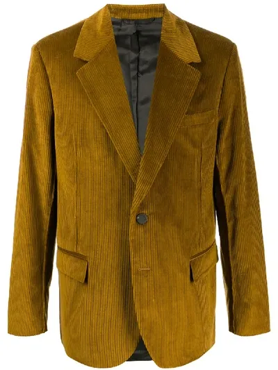 Acne Studios Corduroy Blazer In Brown