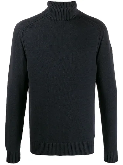 Rrd Roll Neck Jumper In Blue