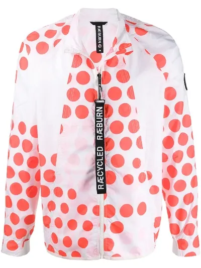 Raeburn Dotted Lightweight Jacket In White