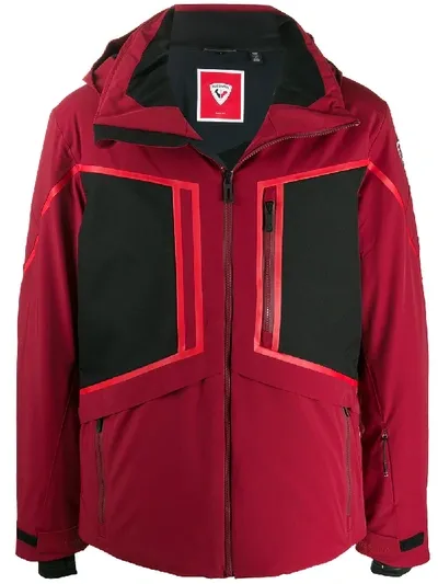 Rossignol Accroche Hooded Ski Jacket In Red