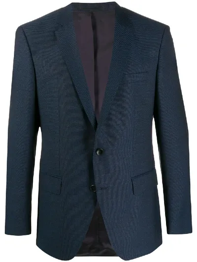 Hugo Boss Slim-fit Suit Jacket In Blue