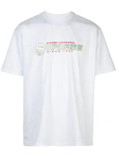 Supreme Highest Standard Athletic T-shirt In White