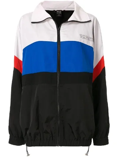 P.e Nation Flexi-it Colour Block Jacket In Black