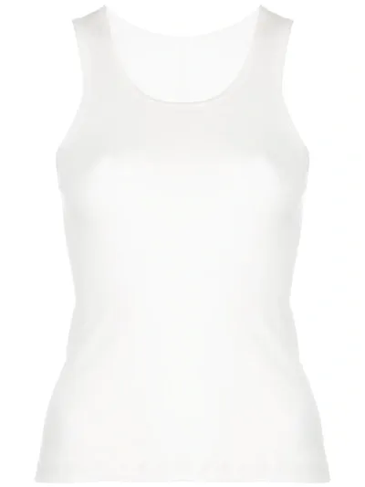 Wardrobe.nyc Release 04 Ribbed Tank Top In White