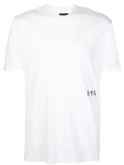 Rta Logo Print T-shirt In White