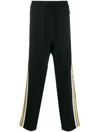 Isabel Marant Derring Side-stripe Track Pants In Black