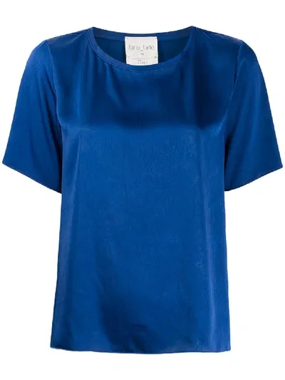 Forte Forte Box-fit T-shirt In Blue