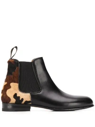 Scarosso Lexi Chelsea Boots In Black