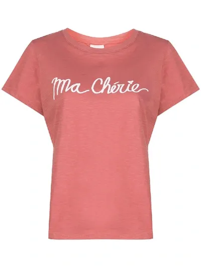 Cinq À Sept Ma Cherie T-shirt In Pink