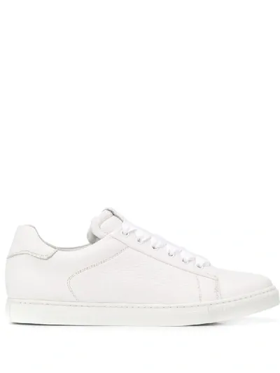 Scarosso Lear Low Top Sneakers In White