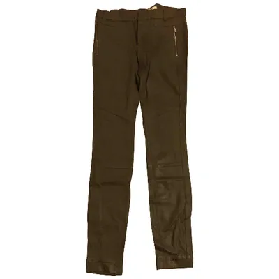 Pre-owned J Brand Slim Jeans In Khaki