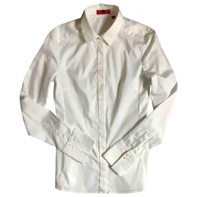 Pre-owned Hugo Boss Shirt In White