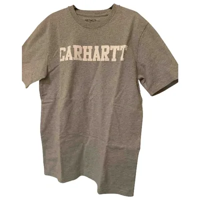 Pre-owned Carhartt Grey Cotton Top