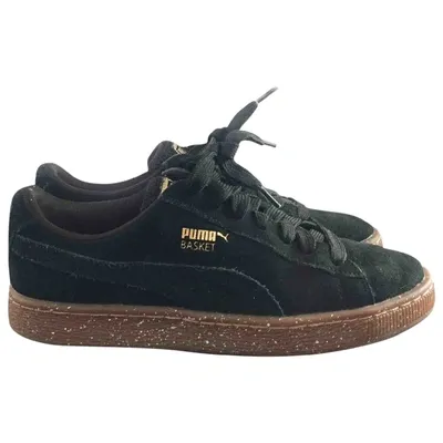 Pre-owned Puma Trainers In Black