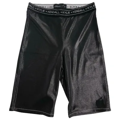 Pre-owned Kendall + Kylie Short Pants In Black