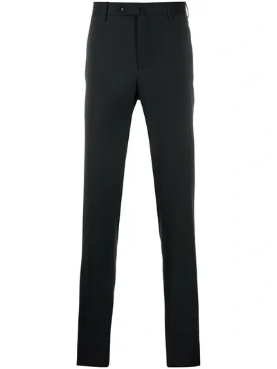 Pt01 Slim-fit Tailored Trousers In Navy