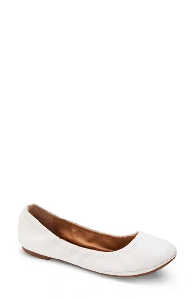 Lucky Brand 'emmie' Flat In White