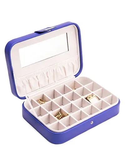 Bey-berk 24-section Jewelry Case In Pink