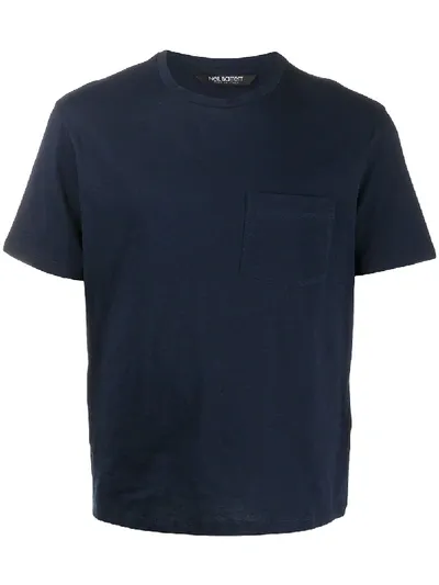 Neil Barrett 'travel' T-shirt In Blue