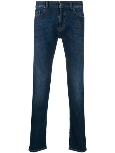 Pt05 Mid-rise Skinny Jeans In Blue