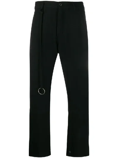 Ann Demeulemeester Tailored Trousers In Black