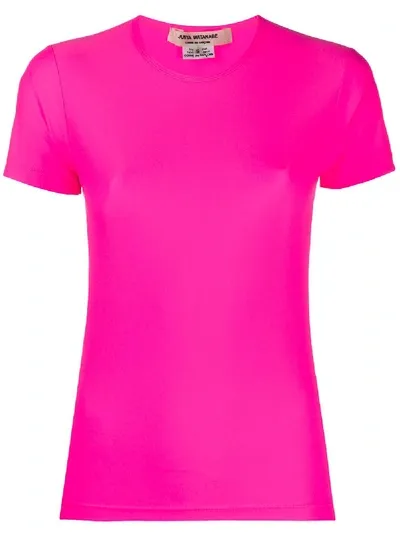 Junya Watanabe Fitted T-shirt In Rosa