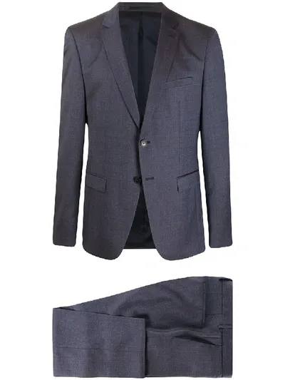 Hugo Boss Single Breasted Slim-fit Suit In Blue