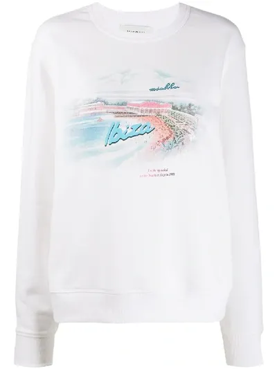 Misbhv The View Sweater In White