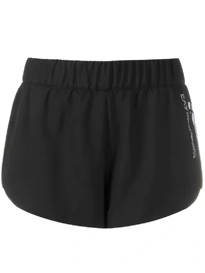 Ea7 Ventus 7 Running Shorts In Black