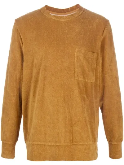 Universal Works Lockeres Frottee-sweatshirt In Neutrals