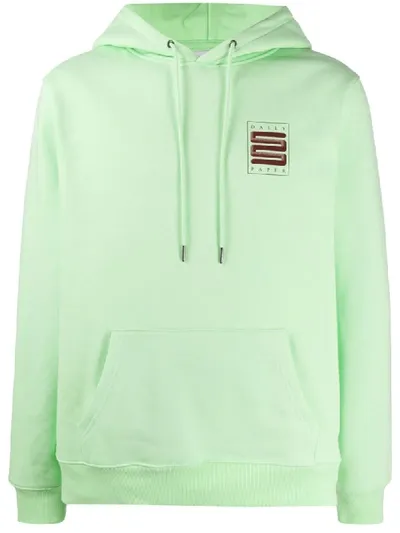 Daily Paper Hapat Logo Hoodie In Green