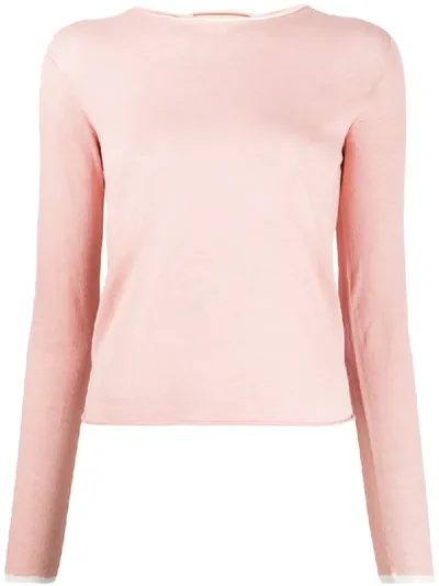 Marni Slim Fit Top In Pink