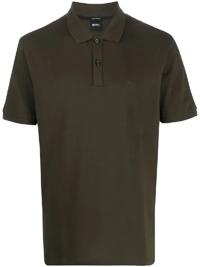 Hugo Boss Pallas Polo Shirt In Green