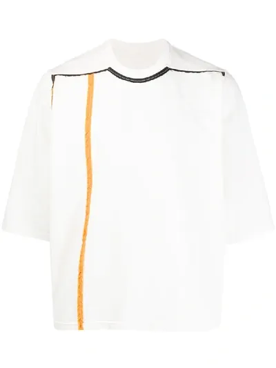 Rick Owens Drkshdw Levels Short-sleeve T-shirt In White