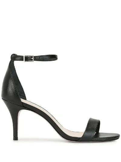 Schutz 70mm Stiletto Sandals In Black