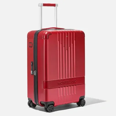 Montblanc Wheeled Luggage In Red