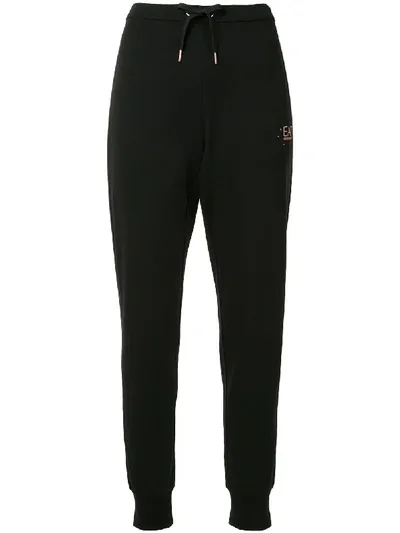 Ea7 Tapered-jogginghose In Black