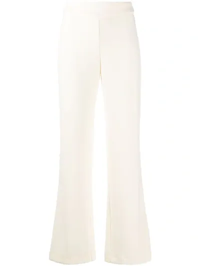 Johanna Ortiz Palpitating High-rise Flared Trousers In White