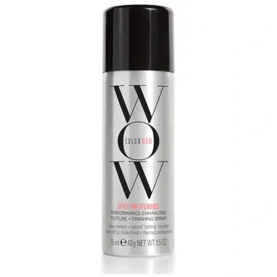 Color Wow Travel Style On Steroids - Performance Enhancing Texture Spray 50ml In Gray