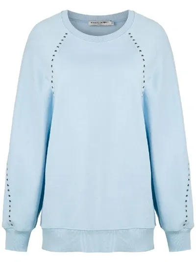 Reinaldo Lourenço Oversized Sweatshirt In Blue