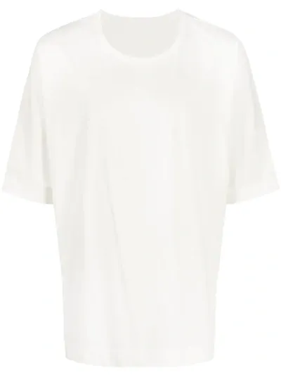 Issey Miyake Loose Fit T-shirt In 白色